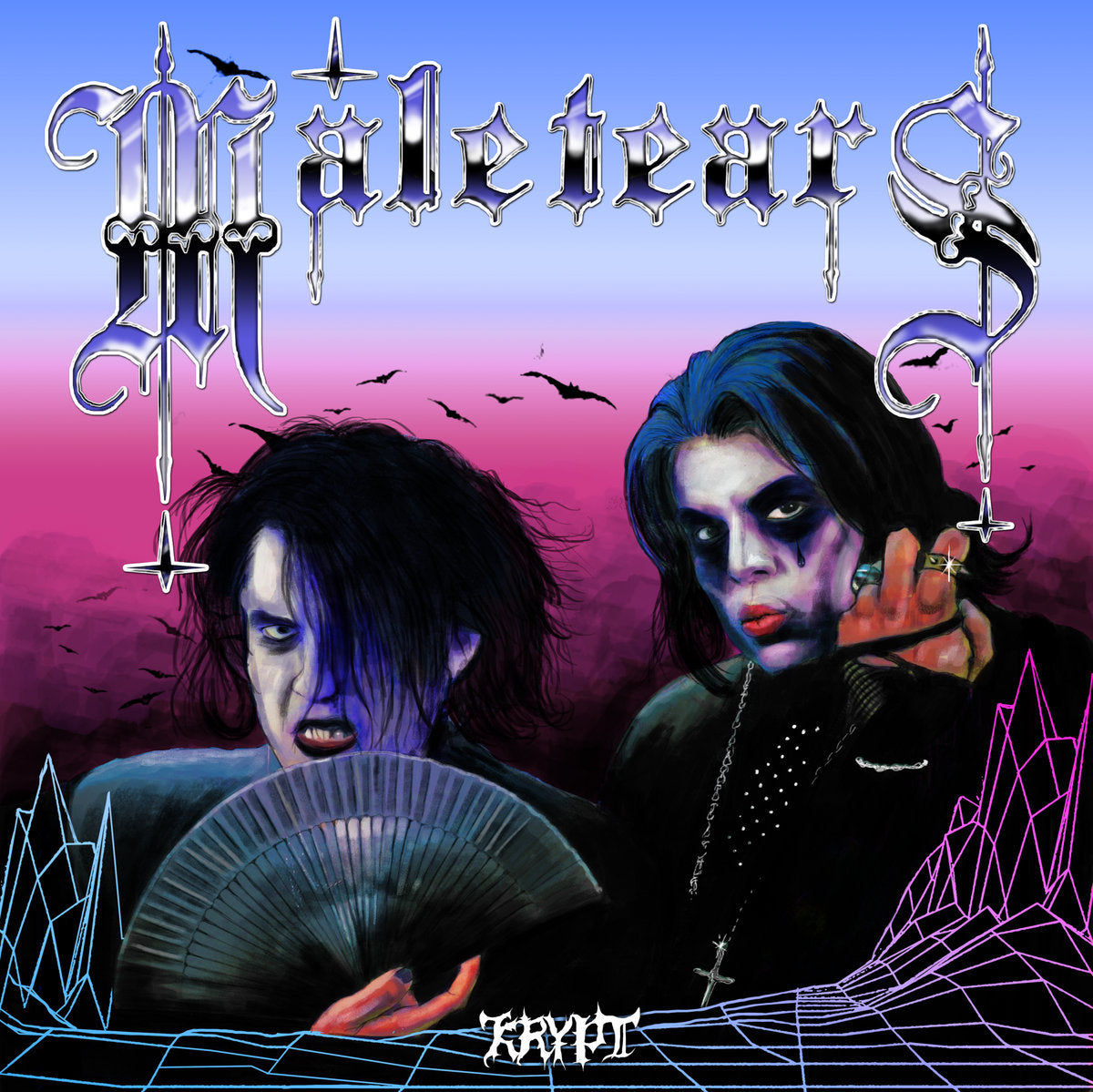 Male Tears - Krypt LP (Marbled Purple Vinyl)